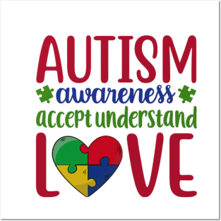 Autism Awareness Posters and Art